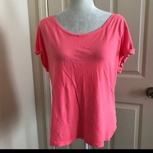 VS Pink open back t-shirt